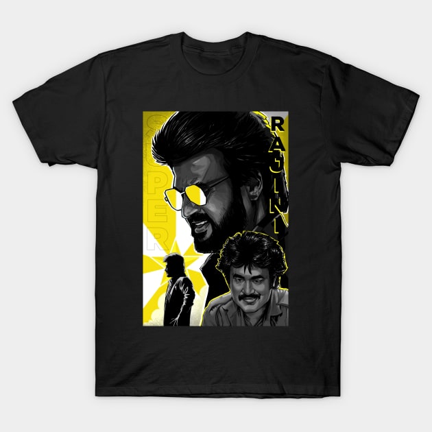 Superstar Rajini T-Shirt by robinartfx